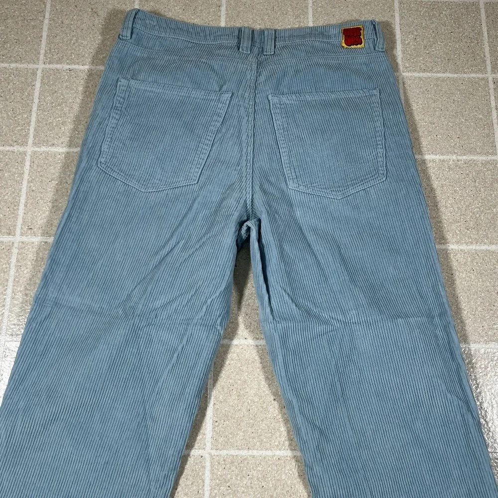 Empyre Corduroy Pants Mens 34x30 Blue Relax Corduroy Baggy Skateboarding Grunge - Picture 5 of 9
